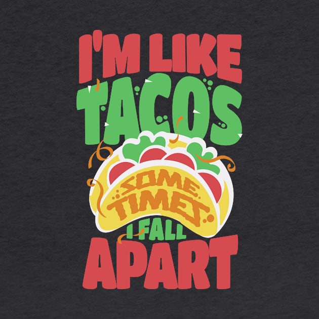 Taco fall apart food funny humour by ZULKAY